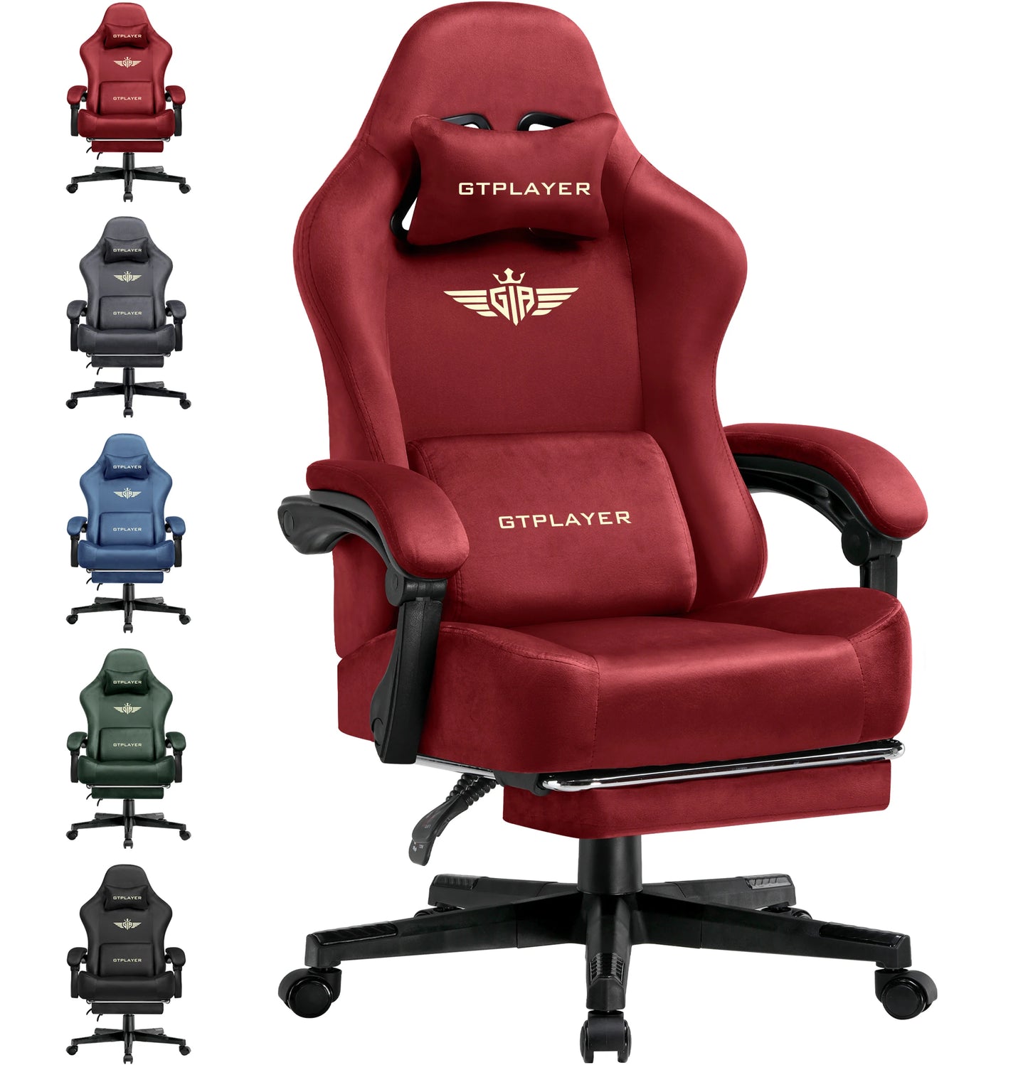 GTPLAYER Breathable Fabric Gaming Chair