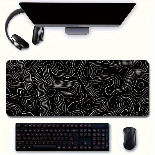 Large Gaming Mouse Pad | Stitched Edges, Non-Slip Base, Multiple Sizes
