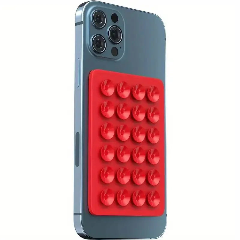 Silicone Suction Phone Holder – Wall & Desk Mount