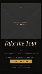 Take the Tour luxury real estate Instagram Story template