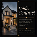 Client testimonial real estate Instagram post template