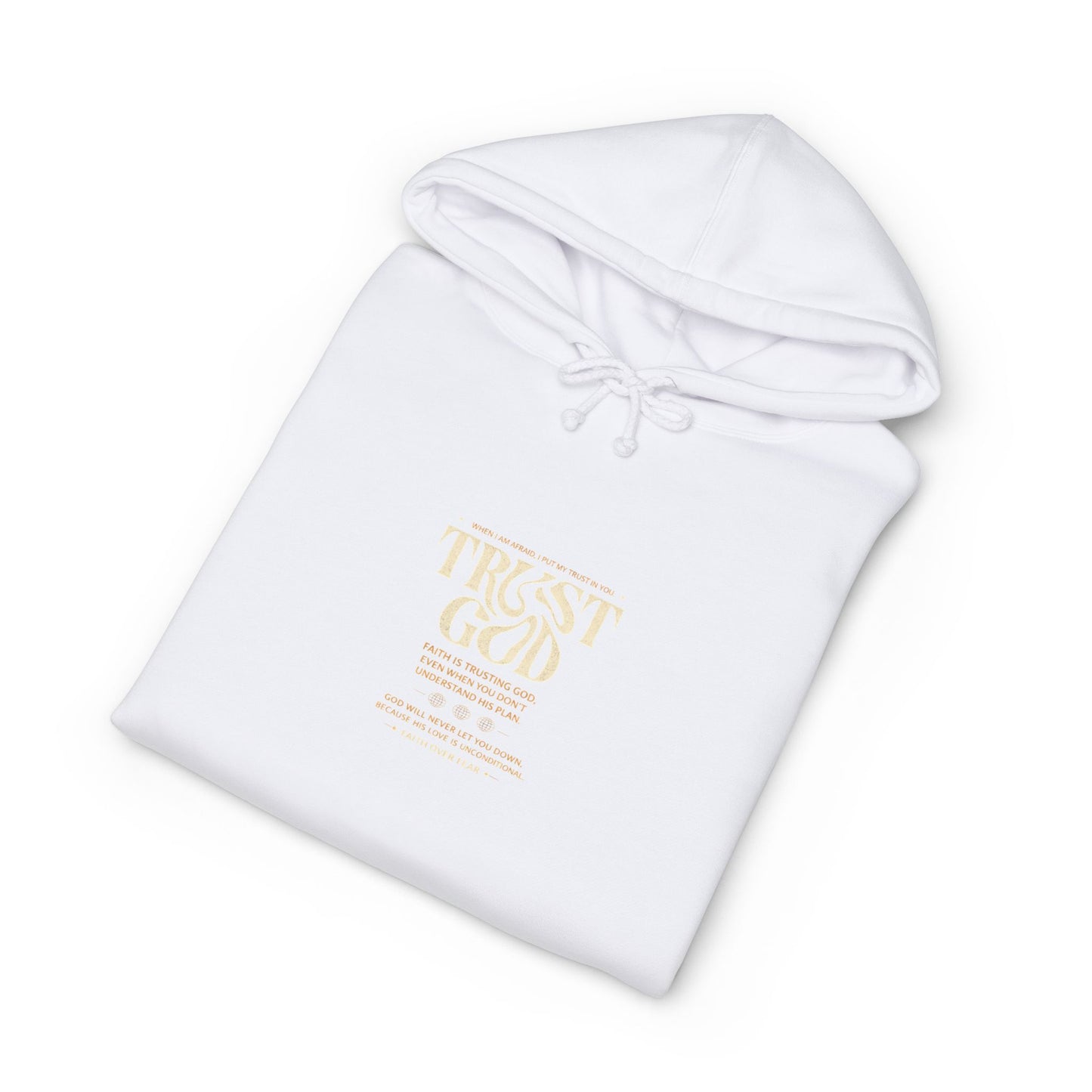 Trust God Hoodie — Faith Verse Graphic Pullover