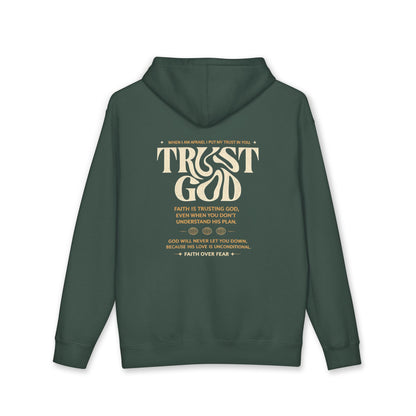 Trust God Hoodie — Faith Verse Graphic Pullover