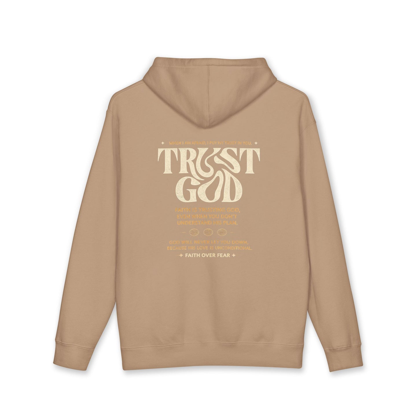 Trust God Hoodie — Faith Verse Graphic Pullover
