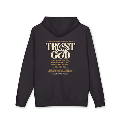 Trust God Hoodie — Faith Verse Graphic Pullover