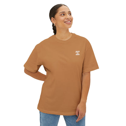 Jesus Is King Oversized Tee — Christian Graphic T‑Shirt  (John 18:37)