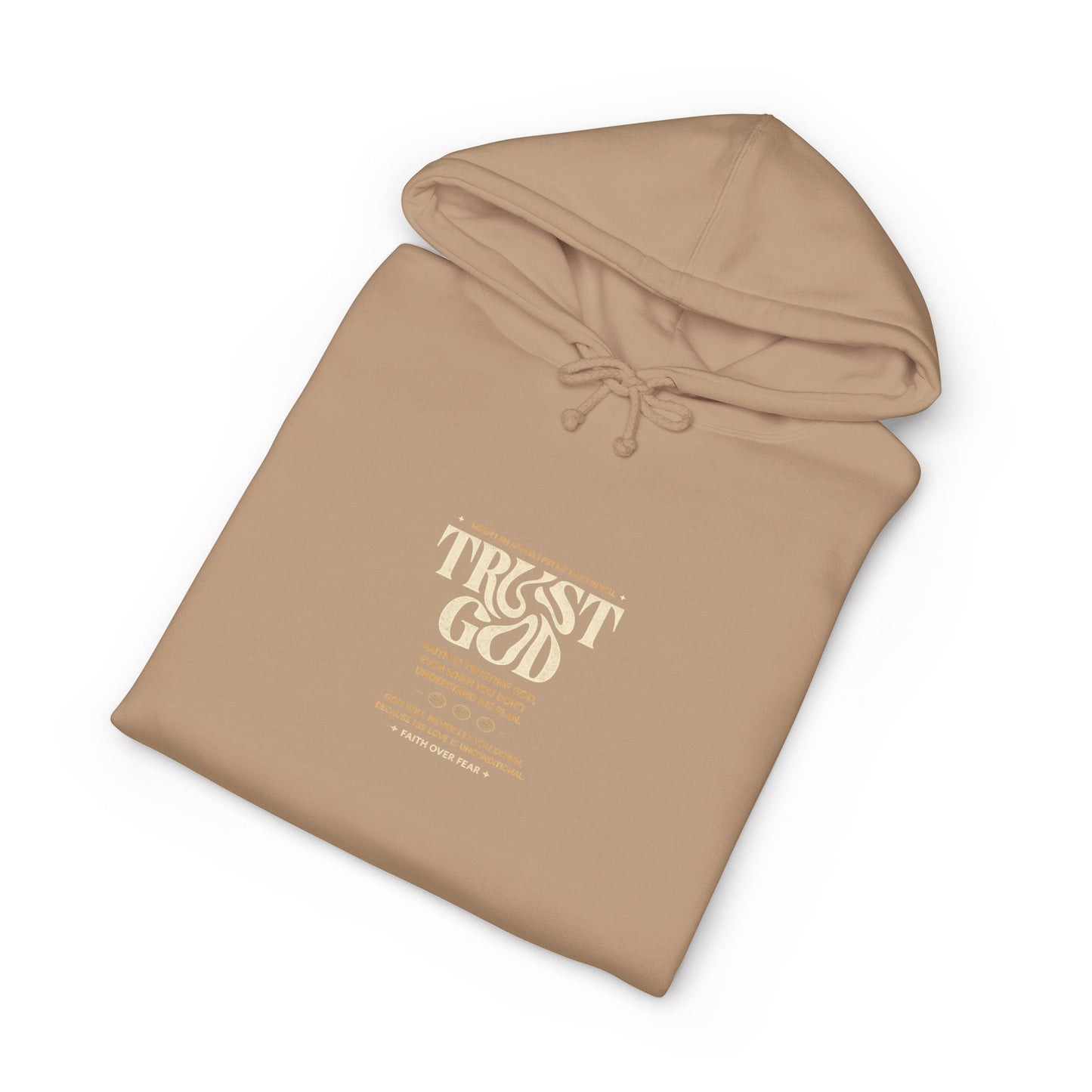Trust God Hoodie — Faith Verse Graphic Pullover