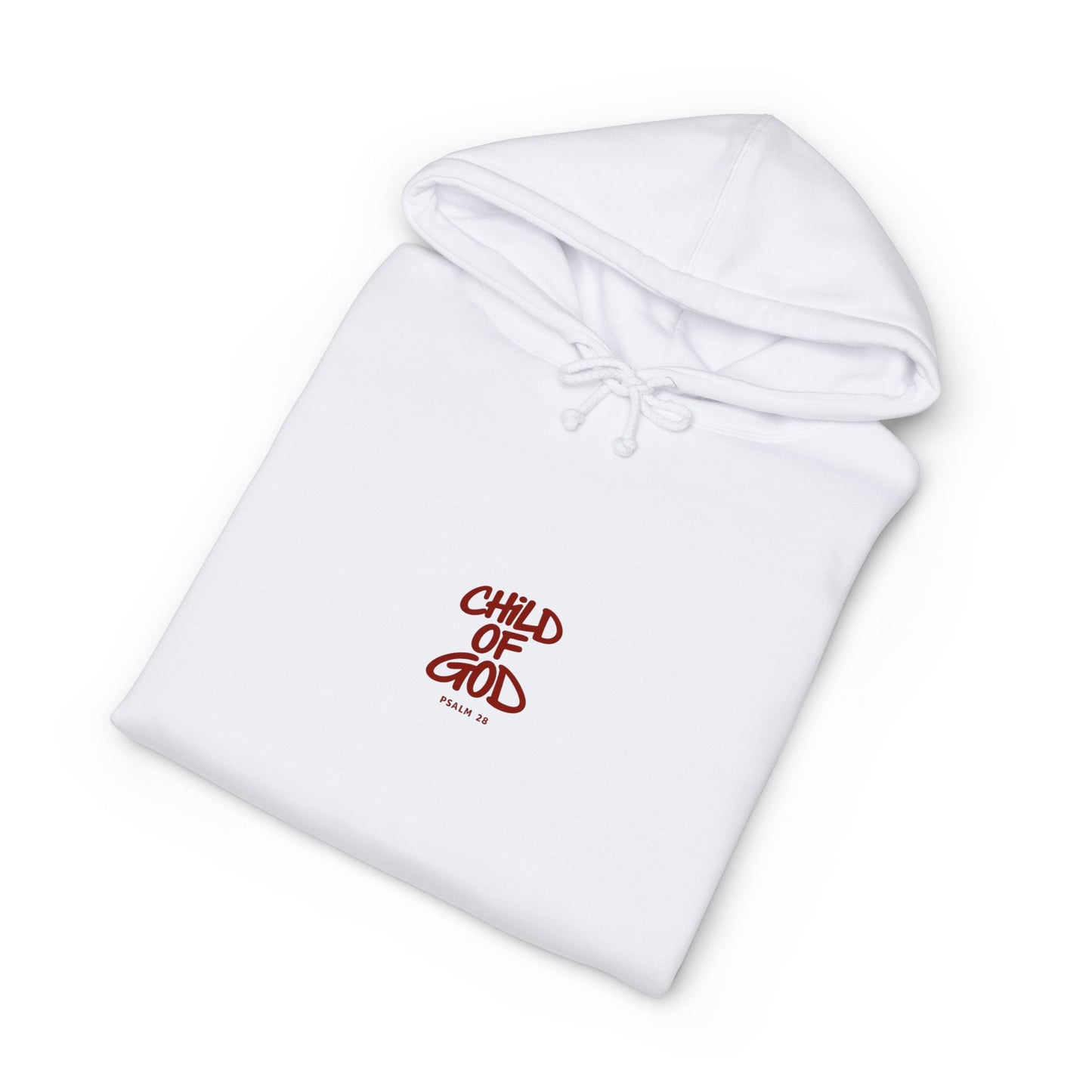 Child of God Hoodie — Psalm 28 Christian Pullover