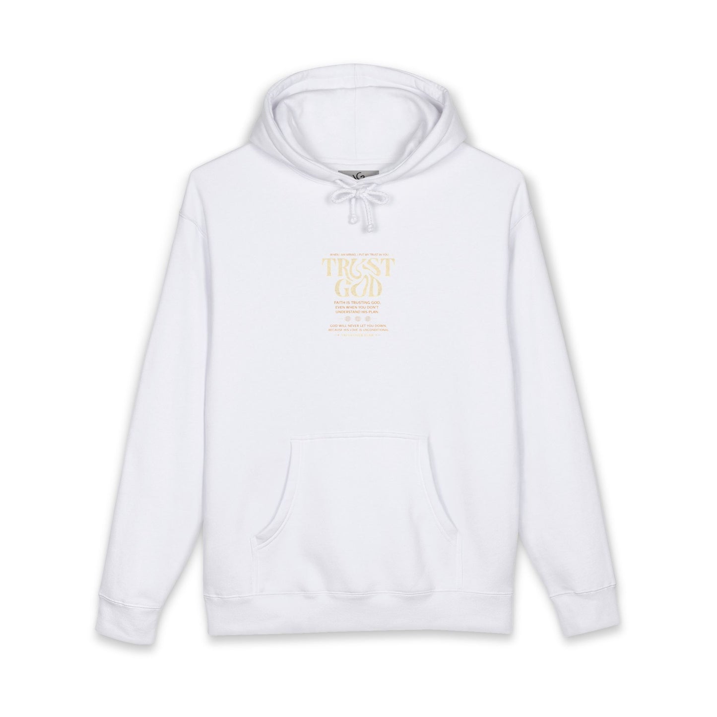 Trust God Hoodie — Faith Verse Graphic Pullover