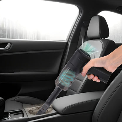 High-Power Cordless Vacuum Cleaner with Dual-Mode Suction And Blowing, Suitable for Both Car And Home Use, USB Rechargeable, Handheld, Long-Lasting Battery Life, Durable Structure, Ergonomic Design, Ideal for Cleaning Pet Hai