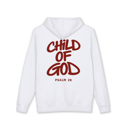 Child of God Hoodie — Psalm 28 Christian Pullover