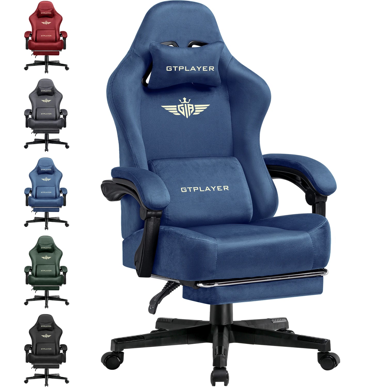 GTPLAYER Breathable Fabric Gaming Chair