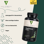 Magnesium Citrate Capsules |   Laboratory Tested in Germany |   Health Supplements |   2320 Mg Magnesium Citrate Per Day |   360 Mg Magnesium |   Vegan |   Free from Genetic Modification |   365 Capsules
