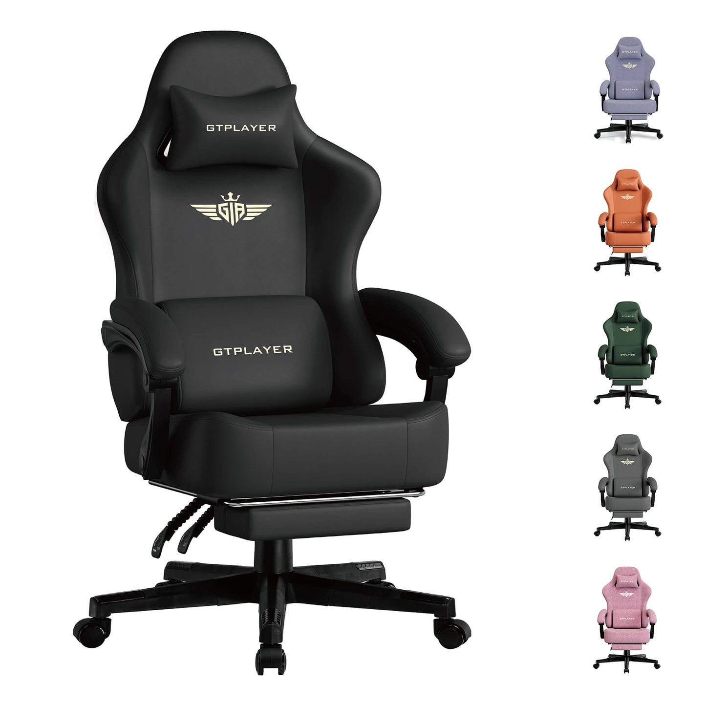 GTPLAYER Breathable Fabric Gaming Chair