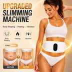 Slimming Machine for Women, Electric Abdominal Fat Burner, Anti-Cellulite Massage Belt, Body Shaping & Belly Fat Removal
