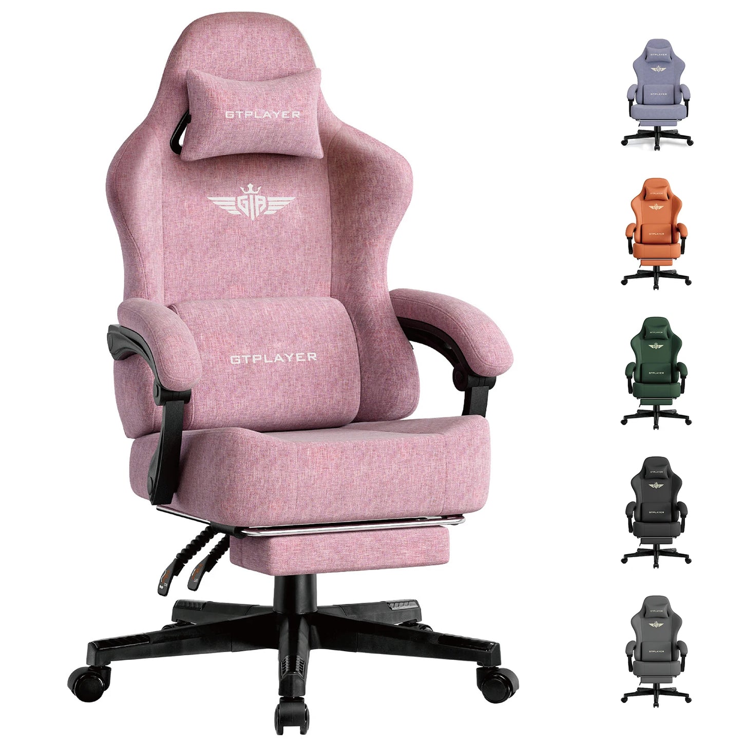 GTPLAYER Breathable Fabric Gaming Chair