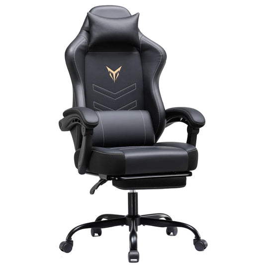 GTPLAYER Ergonomic Gaming Chair with Footrest