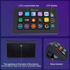 Mirabox 293S Stream Deck 15 LCD Keys Button Live Console Mini Keypad StreamDeck Deck Dock MacroPad Stream Desk Studio Controller