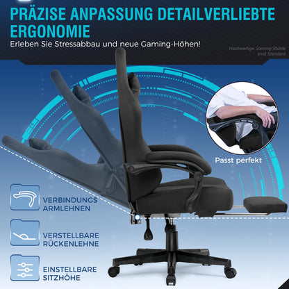GTPLAYER Breathable Fabric Gaming Chair
