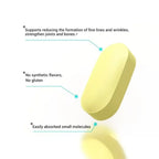 60 Tablets Collagen Peptide Multivitamin with Vitamin C And Niacinamide - Hair Skin Nails Support Supplement