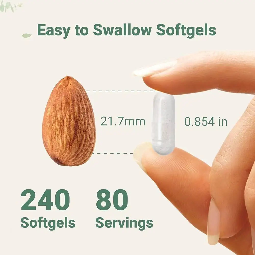 Micro-Ingredient Multi-Collagen Peptide Pills, 240 capsules. Suitable for both women and men. Type I, II, III, V, and X hydrolyzed collagen supplements, containing biotin, hyaluronic acid, and vitamin C, with no fillers.