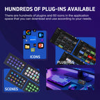 Mirabox 293S Stream Deck 15 LCD Keys Button Live Console Mini Keypad StreamDeck Deck Dock MacroPad Stream Desk Studio Controller