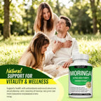 Moringa 1200mg Ultra High Purity Maximum Potency Nutritional Supplement Capsules - 90 Count