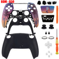 Custom Replacement Shell Kit For PS5 DualSense Controller BDM-010/020/030/040/050 Housing With Touchpad Buttons DIY Mod Tools