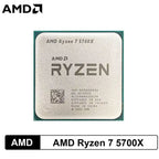 AMD Ryzen 7 5700X Desktop Processor 8C/16T, 4.6GHz, 32MB Cache, AM4, No Cooler Included