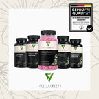 L-Glutathione Gummies |   Laboratory Tested in Germany |   Food Supplements |   With Vitamin C and Vitamin E |   With Collagen |   Fruity Gummy Candy |   Free from Genetic Modification |   60 Gummy Bears