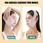 Chin Cheek Bandage V Shaper V LineLi fting And Firming Falimming Device Facial Bandage To Improve DoubChin Delay Sagging