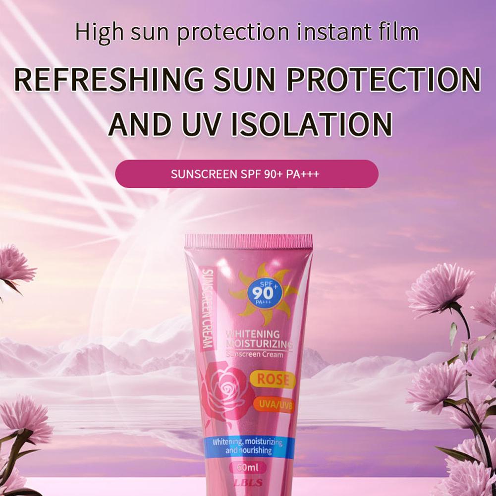 60ml Multi-effect Repair Isolation Sunscreen Moisturizing Oil Control Sunscreen Cream Sun Block Moisturizing Skin Supple