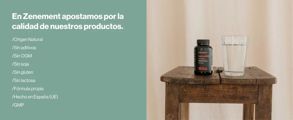 Astaxanthin 8 mg per pearl - 120 softgels zenement