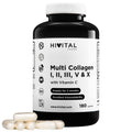Multi hydrolyzed collagen | 180 capsules. hivital