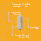 Primal assault |   Collagen hyaluronic acid - hydrolyzed + biotin + q10 - cartilage skin - vit c d b12 and zinc - collagen complex - 60 capsules