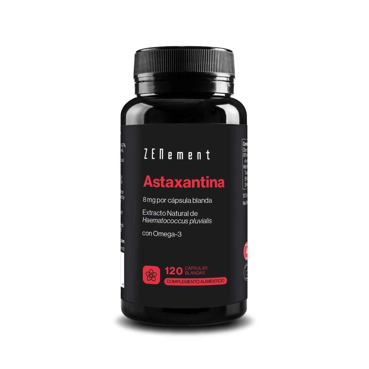 Astaxanthin 8 mg per pearl - 120 softgels zenement