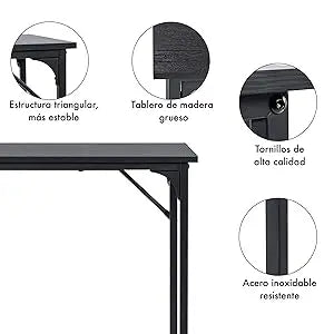 T-LoVendo - 80x40cm Desk Table for Computer