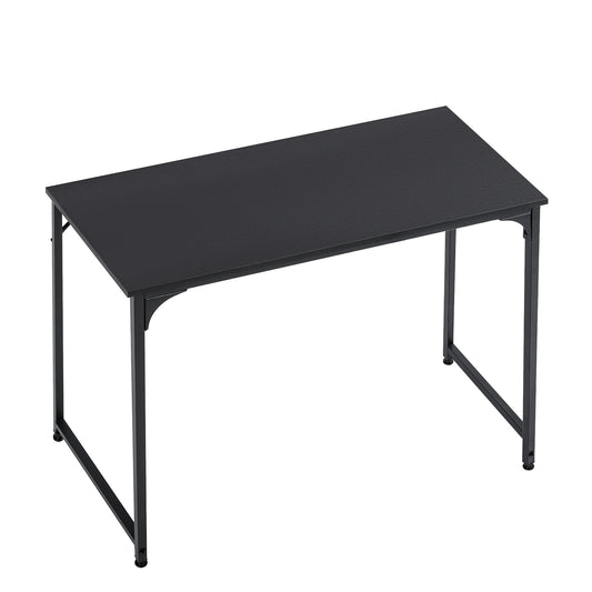 T-LoVendo - 80x40cm Desk Table for Computer, Home Office Study with Adjustable Legs, Durable Metal Structure and Realistic Wood Finish, Compact and Easy Assembly, Perfect for Small Spaces, Elevating Desk for Enhanced Function gaming desk
