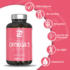 Hn healthy nutrition omega 3 capsules 2000 mg - 120 soft pearls with fish oil and vitamin e - omega 3 with epa (eicosapentaenoic acid) and dha (docosahexaenoic acid) - 700 mg epa and 500 mg dha