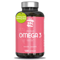 Hn healthy nutrition omega 3 capsules 2000 mg - 120 soft pearls with fish oil and vitamin e - omega 3 with epa (eicosapentaenoic acid) and dha (docosahexaenoic acid) - 700 mg epa and 500 mg dha