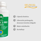Vibefarma omega 3 pro tg4832 1000 mg – ultra concentrated with 480 mg of epa and 320 mg of dha per capsule – fish oil in the form of triglyceride – ifos and goed certified – 60 capsules – cardio, cerebral and visual