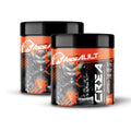 Assault creatine powder unflavored 300g+300g 100% micronized creatine monohydrate does not include a dispenser without additives and free of contaminants non-gmo, vegan, gluten-free