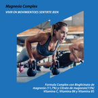 Primal assault |   Magnesium citrate 1545mg + magnesium bisglycinate 600mg - reduces tiredness and fatigue - magnesium complex high bioavailability - 120 capsules