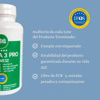 Vibefarma omega 3 pro tg4832 1000 mg – ultra concentrated with 480 mg of epa and 320 mg of dha per capsule – fish oil in the form of triglyceride – ifos and goed certified – 60 capsules – cardio, cerebral and visual