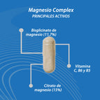 Primal assault |   Magnesium citrate 1545mg + magnesium bisglycinate 600mg - reduces tiredness and fatigue - magnesium complex high bioavailability - 120 capsules