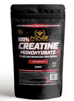 King nutrition whey protein 4kg + creatine monohydrate 300gr improves your performance and increases muscle mass*