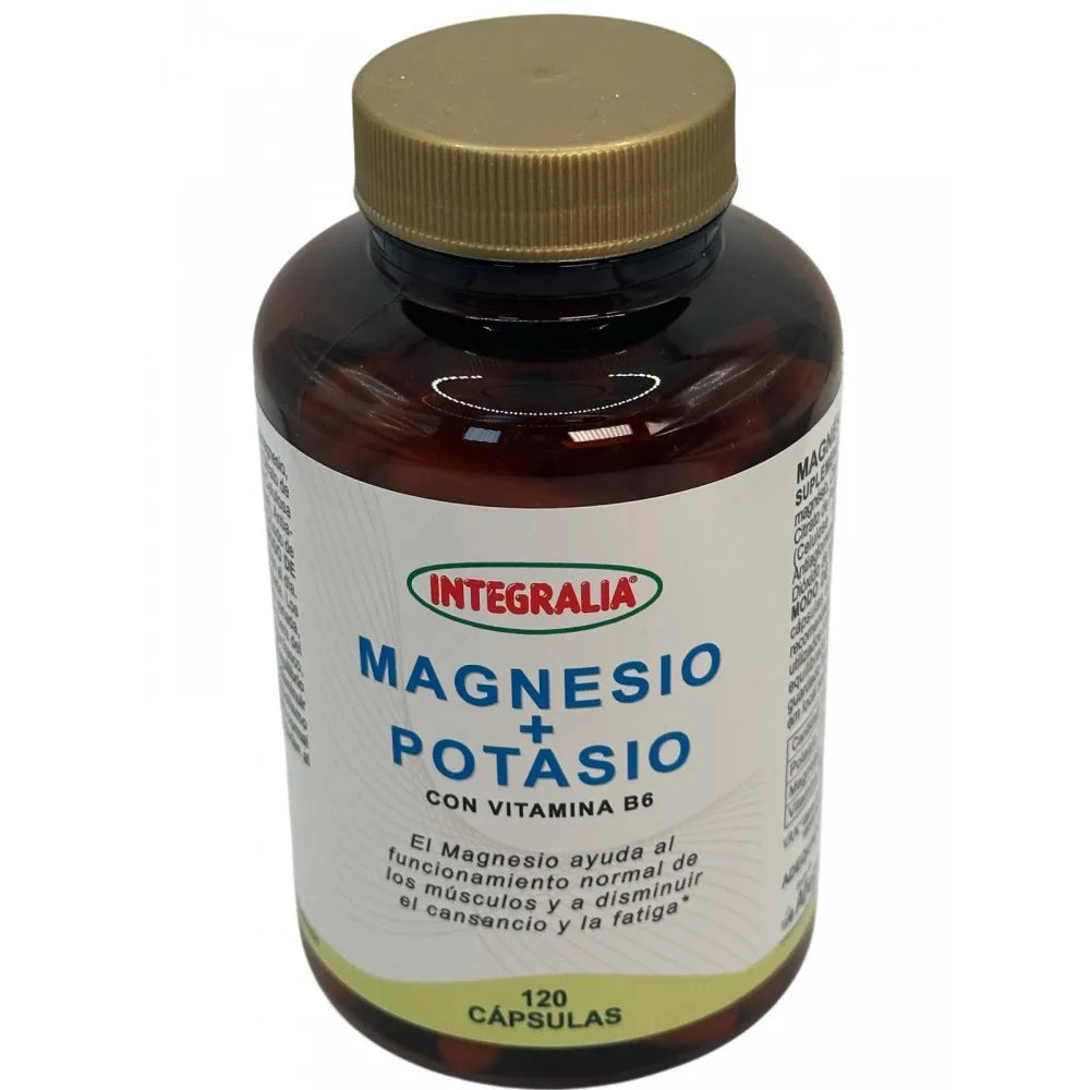 Magnesium + potassium 120 capsules of integralia