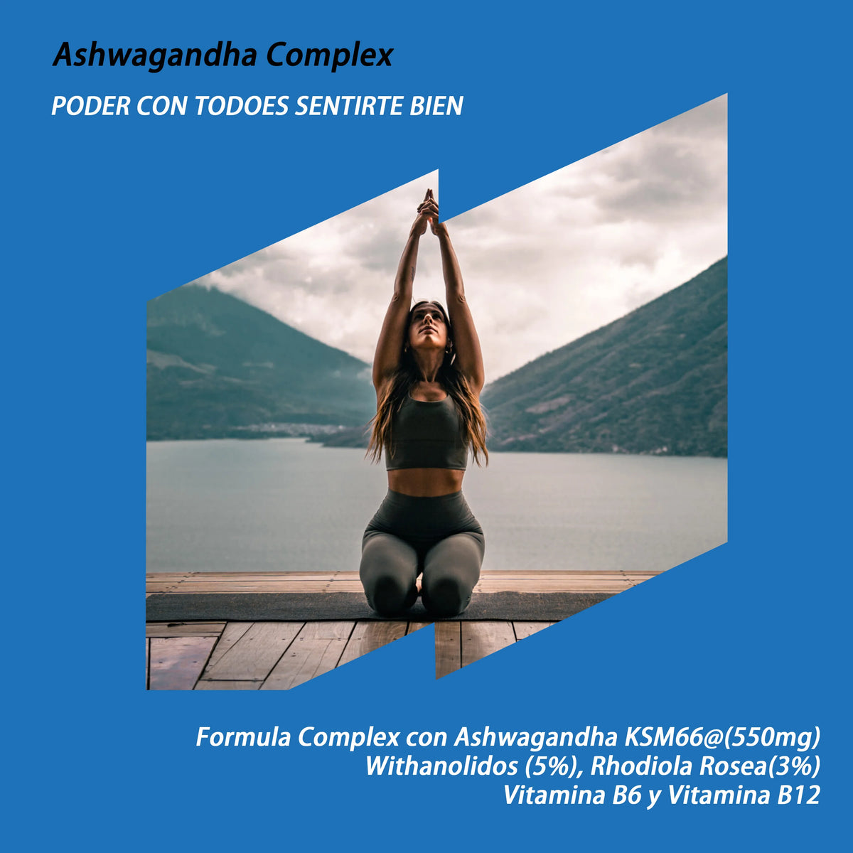 Primal assault |   Ashwagandha ksm-66 - rhodiola rosea vit b6 b12 - indian ginseng bio-available with 5% whitanolides and vitamins b6 and b12-60 capsules