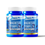 Primal assault |   Magnesium citrate 1545mg + magnesium bisglycinate 600mg - reduces tiredness and fatigue - magnesium complex high bioavailability - 120 capsules