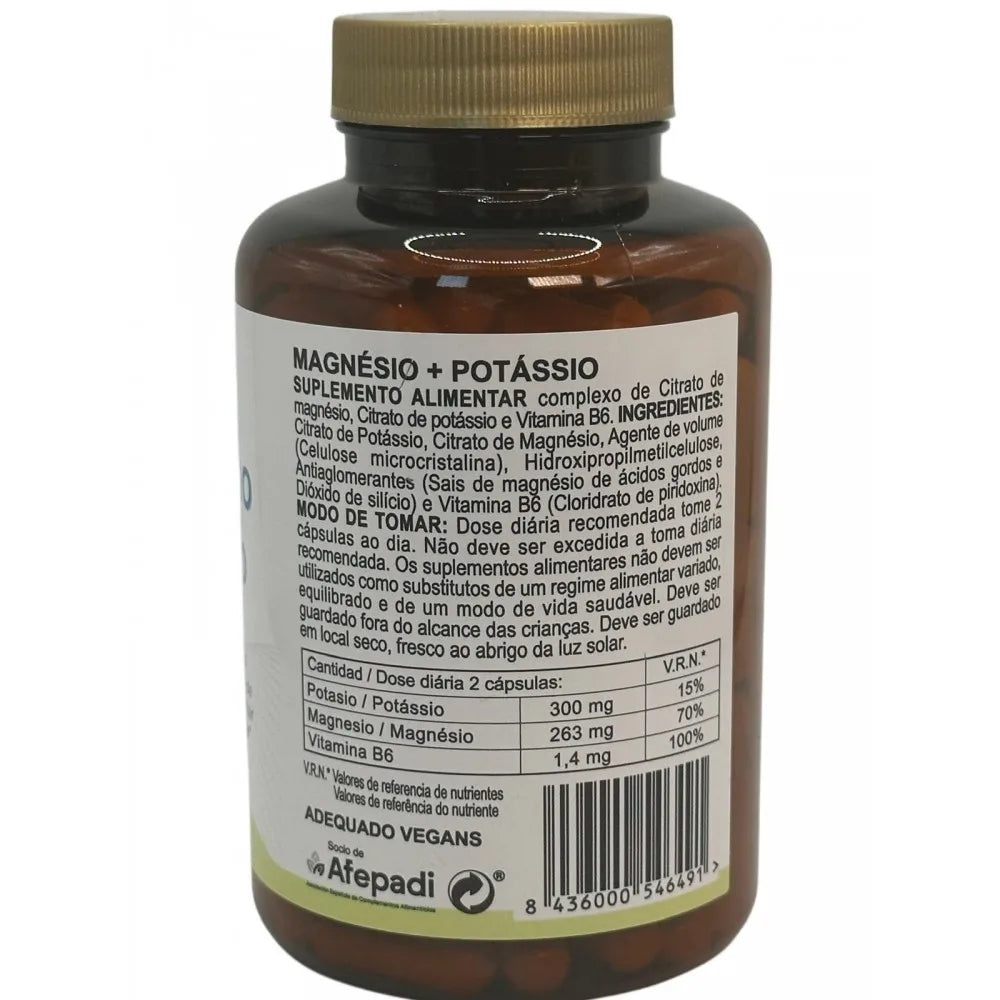 Magnesium + potassium 120 capsules of integralia